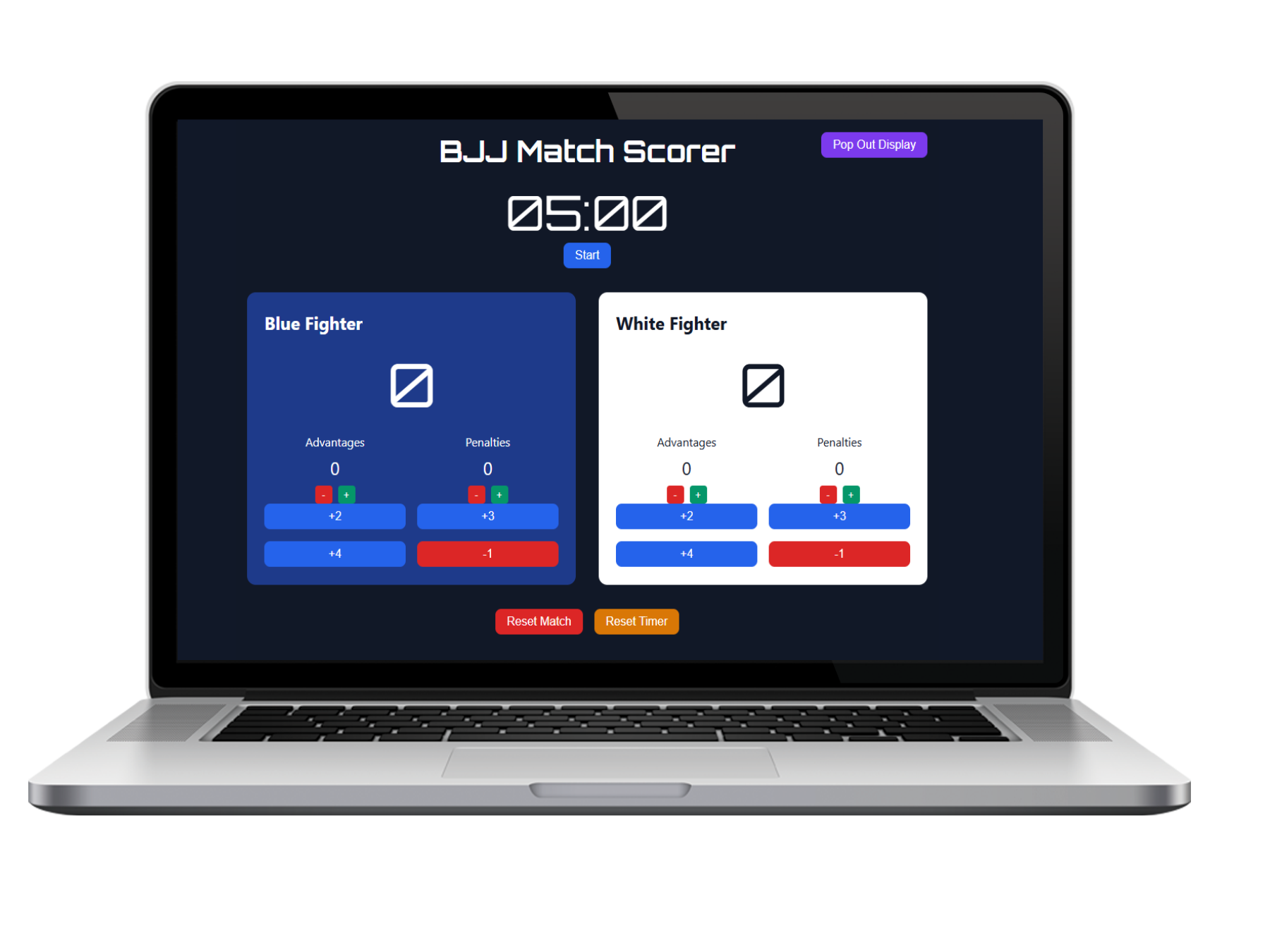 BJJ Match Scorer logo